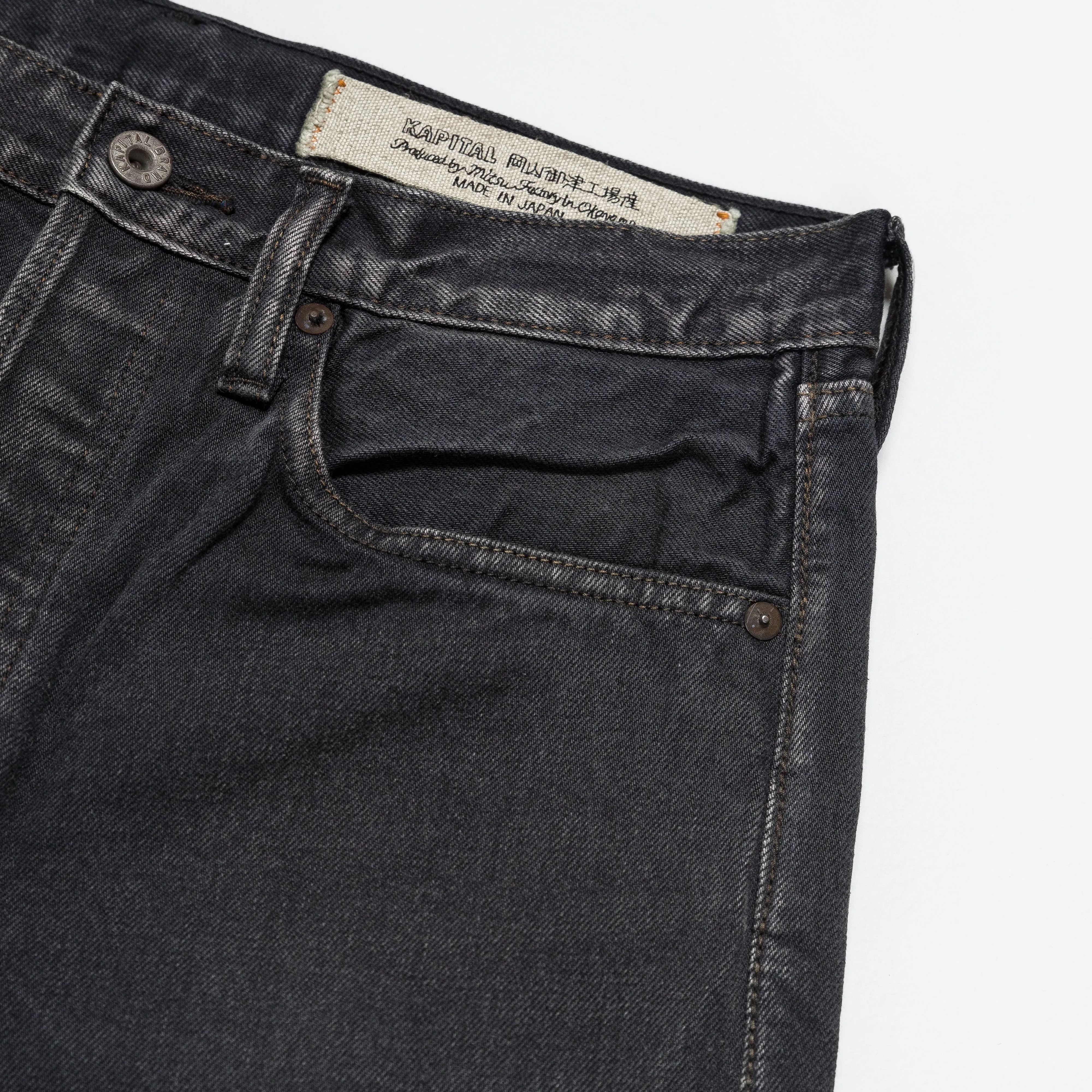 14oz Denim MONKEY CISCO Jeans (Pro) - Black/Black