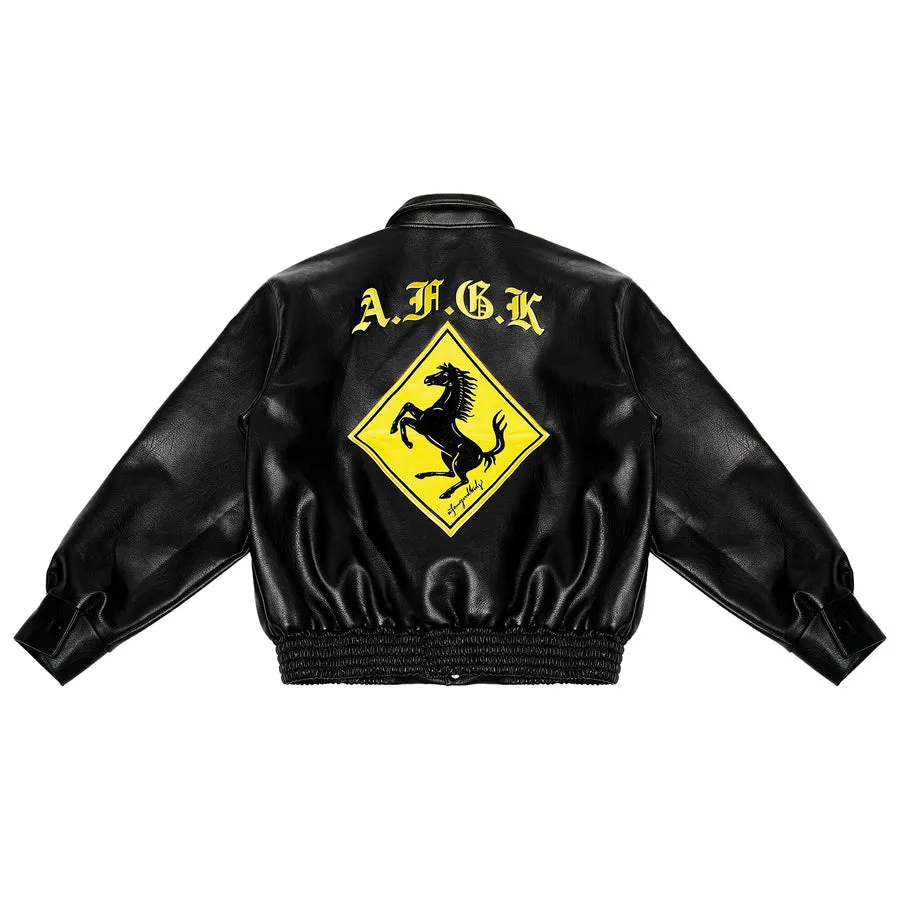 A Few Good Kids Racing Leather Jacket