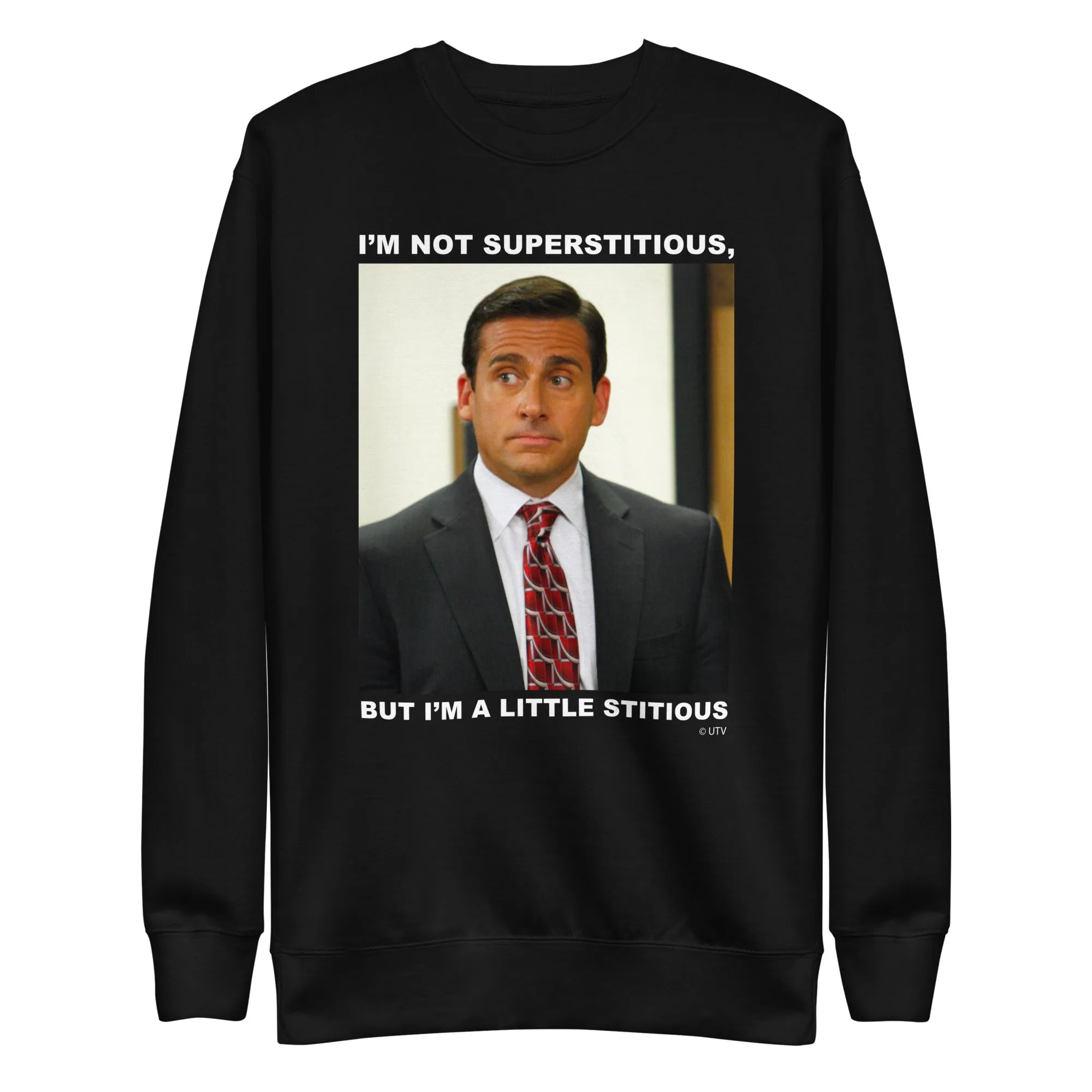 A Little Stitious Unisex Premium Sweatshirt