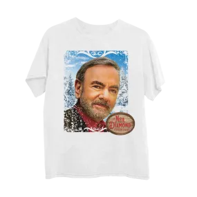 A Neil Diamond Christmas White T-Shirt