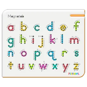 a to z Lowercase Magnatab Toy