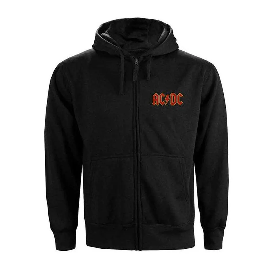 AC/DC Hoodie - Logo Back Print