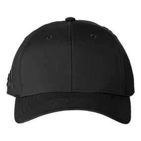 adidas Black Poly Textured Performance Cap