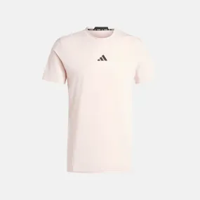 Adidas Designed Men's Workout Training T-shirt -Sandy Pink Mel