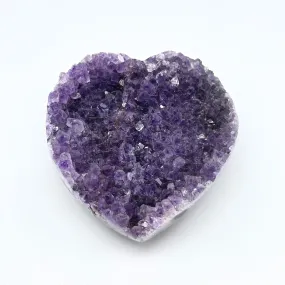 Amethyst Geode Heart