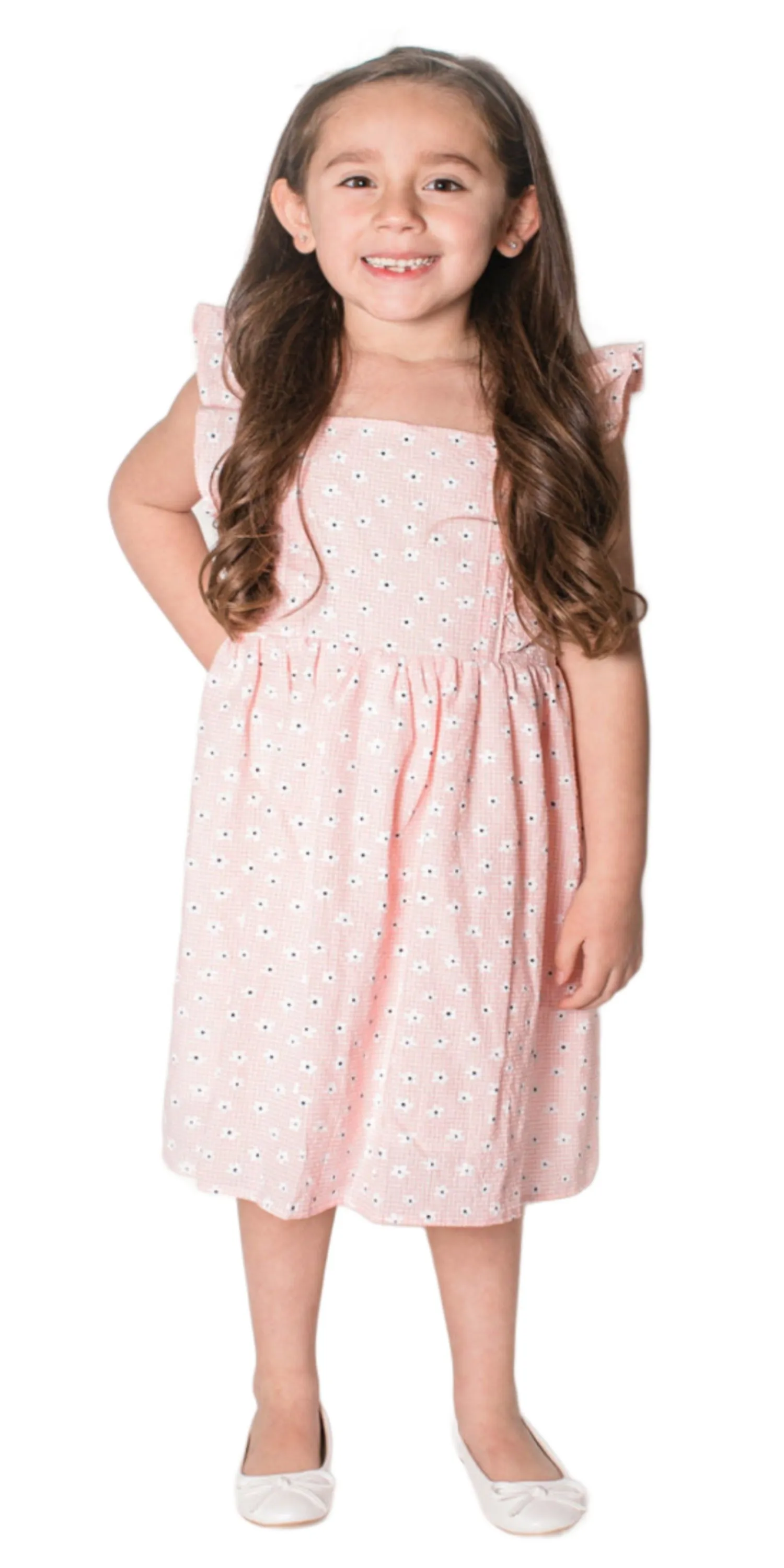 Baby Girl's & Little Girl's Daisys Pinafore Dress