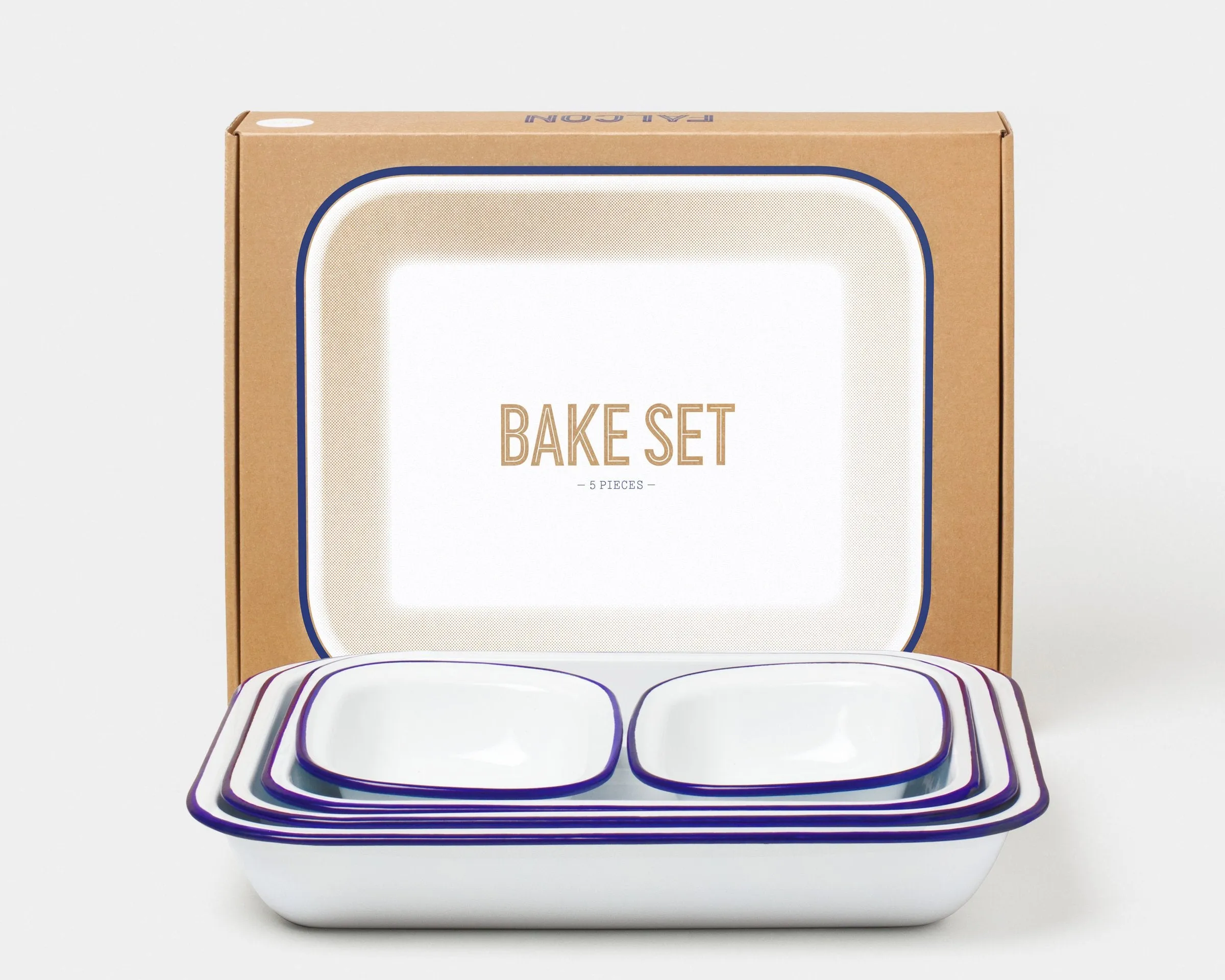 Bake Set Enamel Ware set of 5