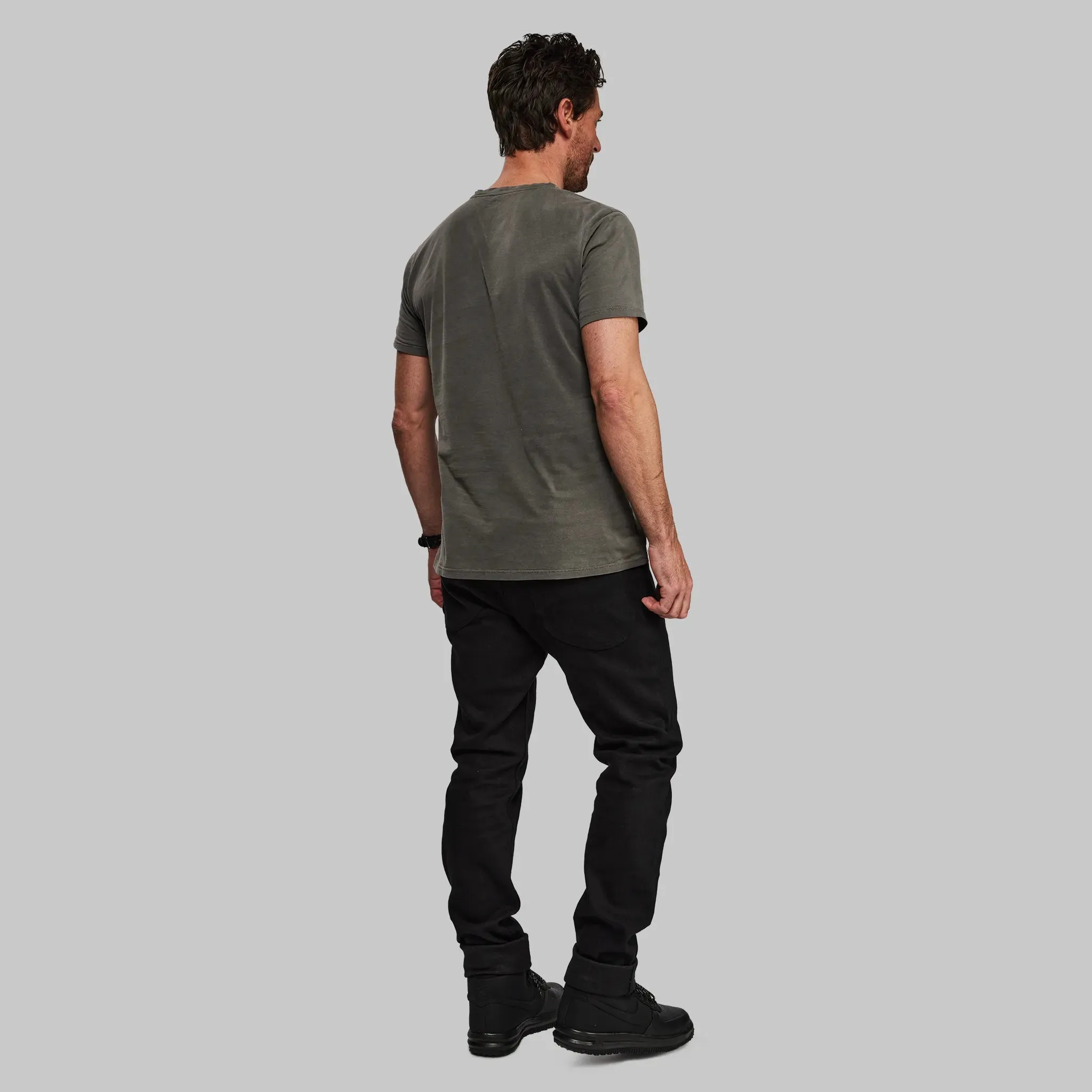 Black Algae Dyed T Shirt