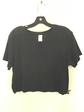 Black Top Short Sleeve Basic Abound, Size 1x