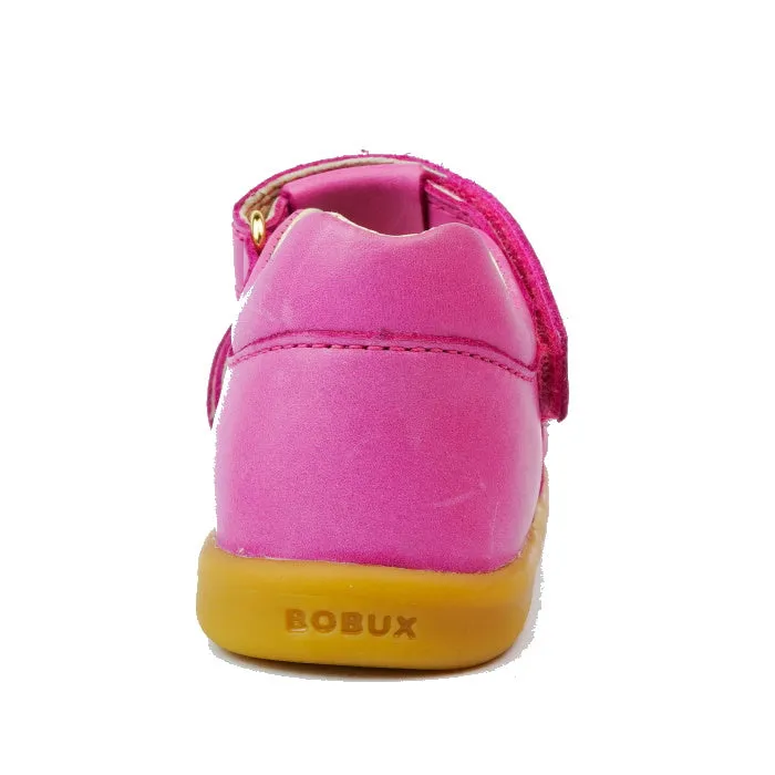 Bobux Iwalk IW Cross Jump Kids Pink Leather Sandal 636709