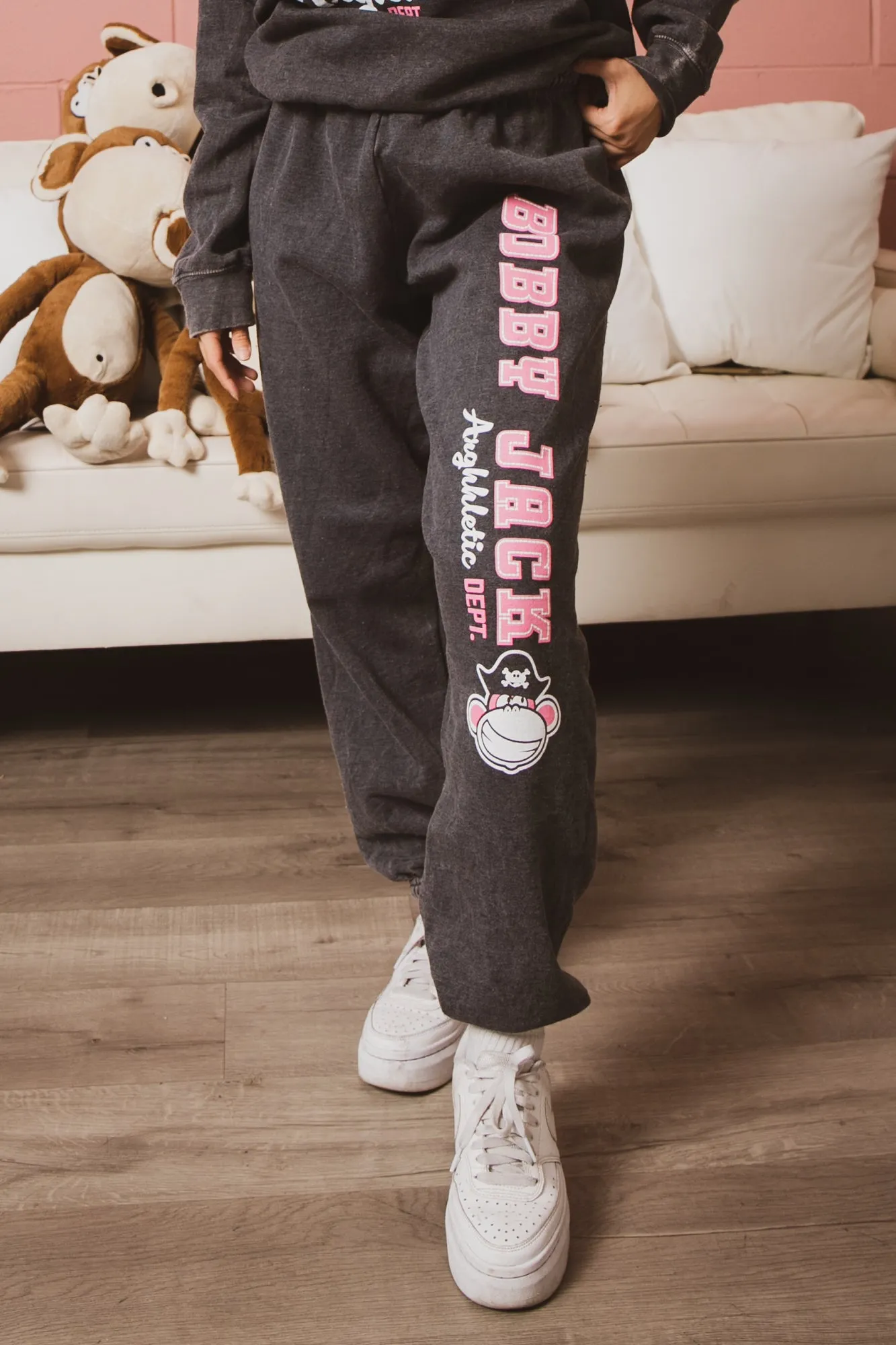 Booty Bay - Bobby Jack Vintage Sweatpants - Black