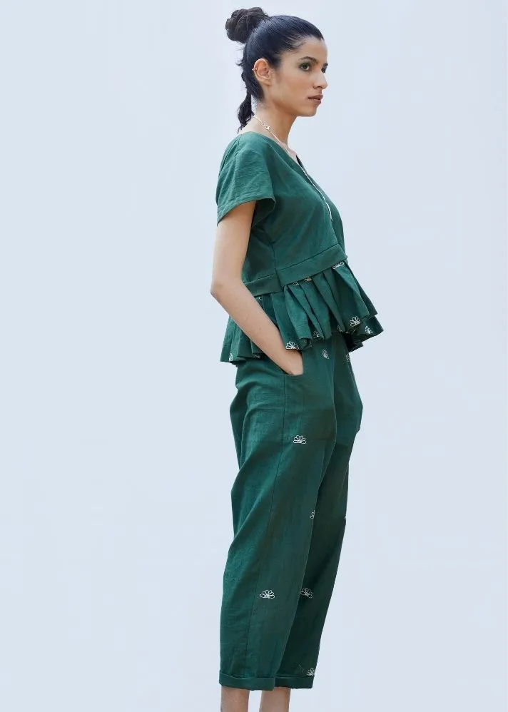 Borneo Pants- Basil Green