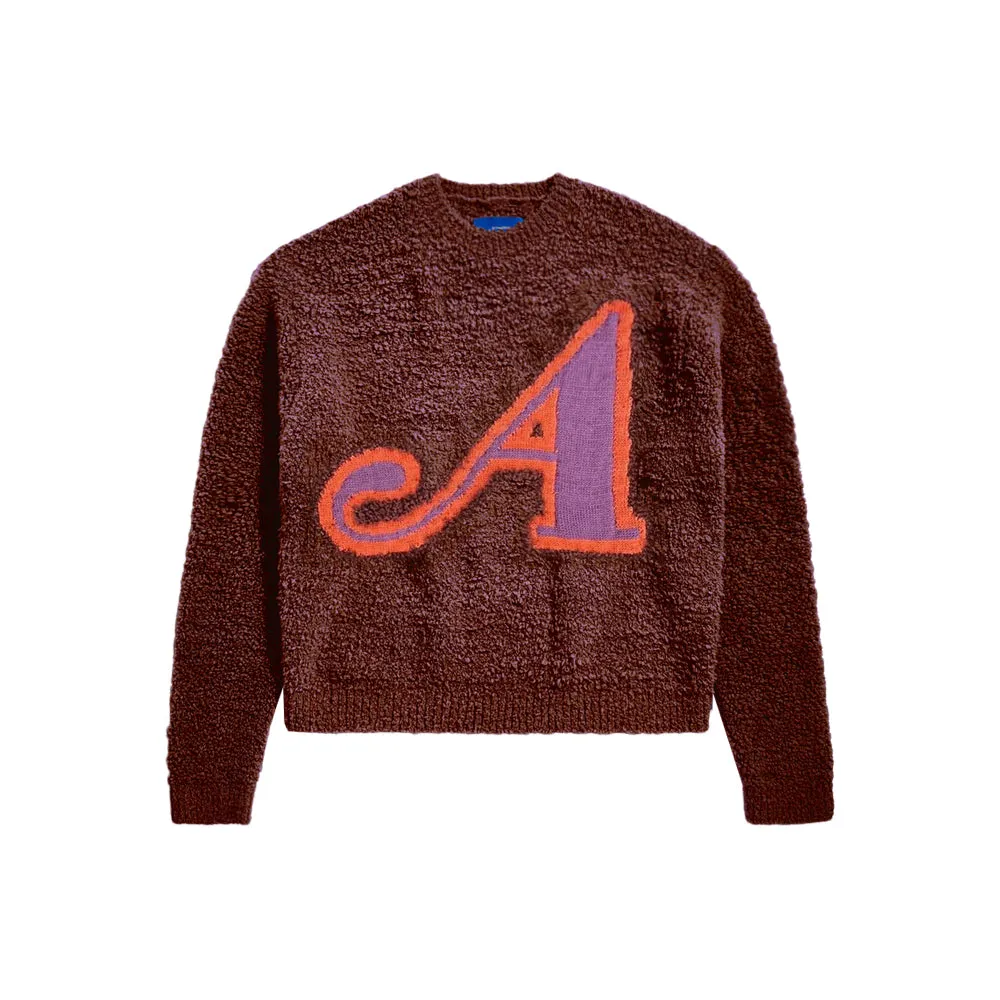 Boucle "A" Sweater (Mauve)