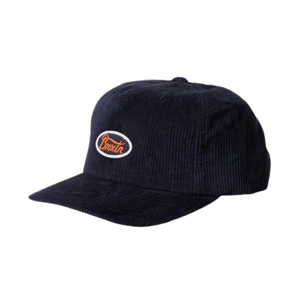 Brixton Parsons LP Cap Washed Navy/Caution Orange