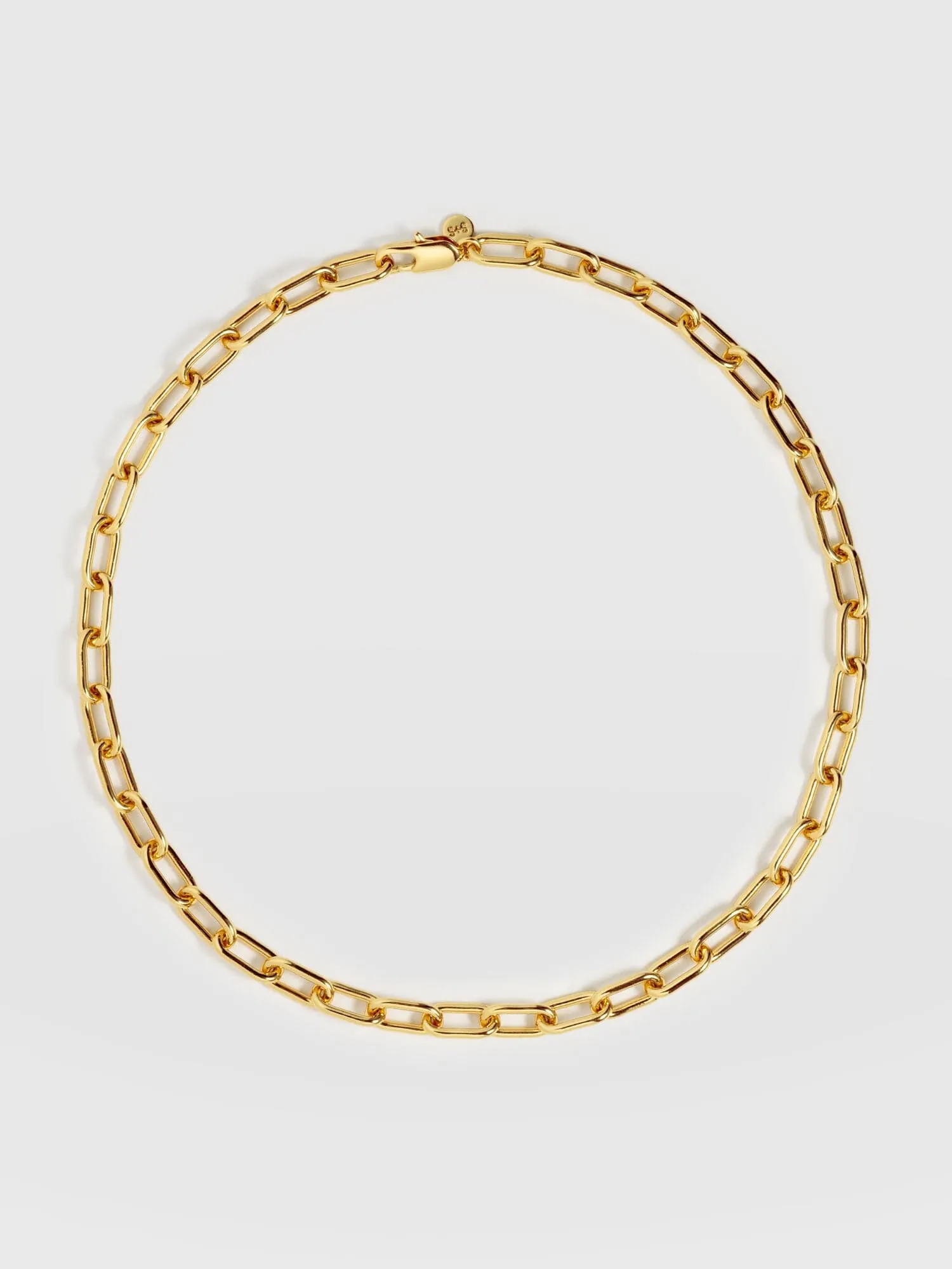 Cable Chain Necklace - Gold