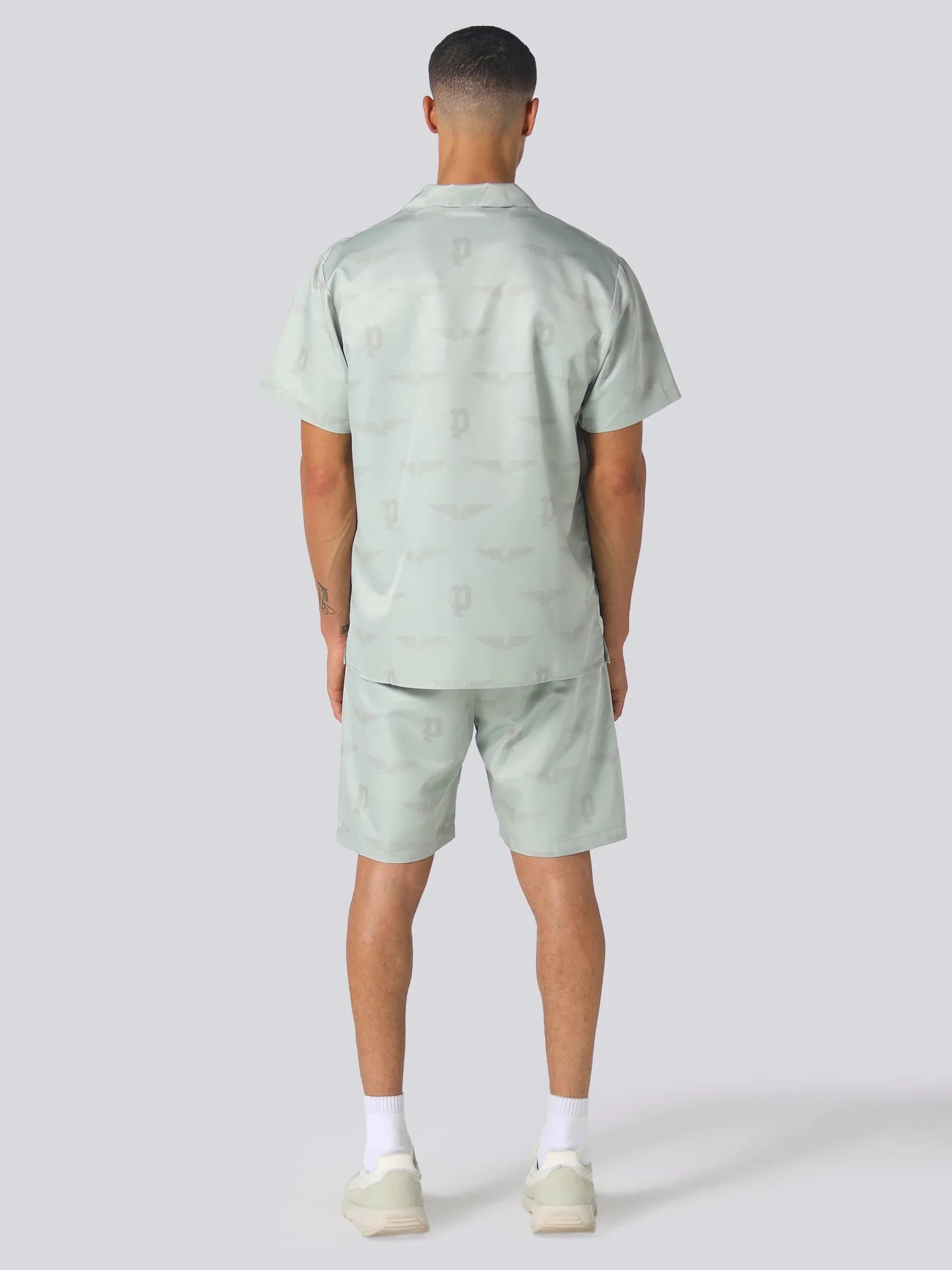 Castle Sage Green Resort Shirt