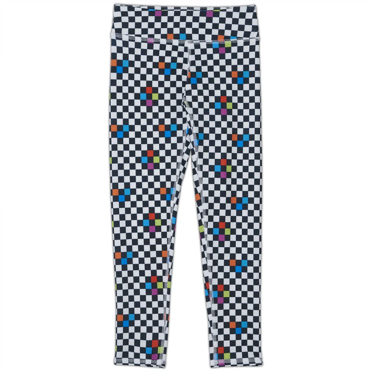 Checkerboard Hybrid Youth Leggings UPF 50 