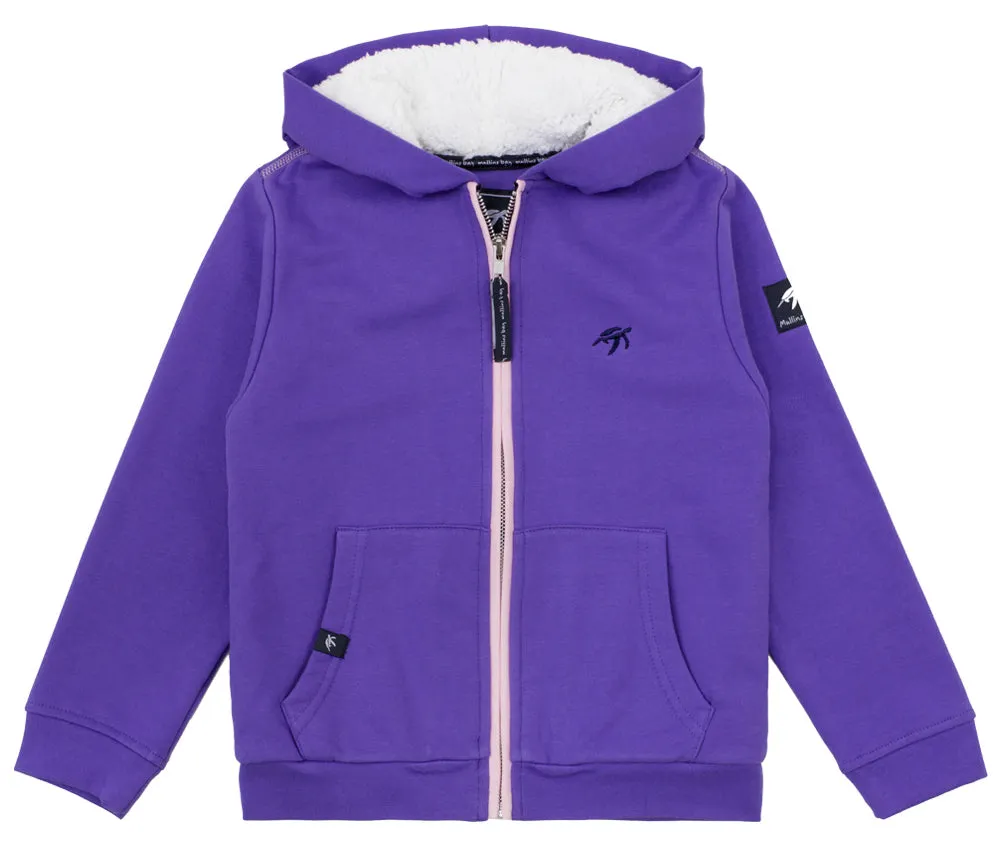 Childrens Boatyard  Full Zip Hood - Indigo Haze