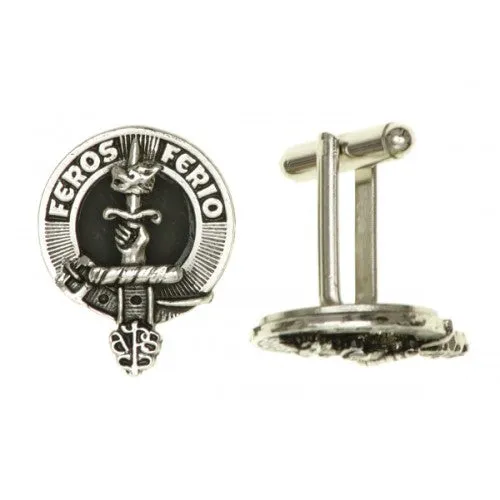 Clan Crest Cufflinks surnames A-L