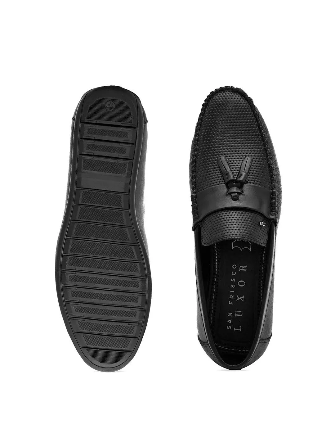 Clarke Black Loafers