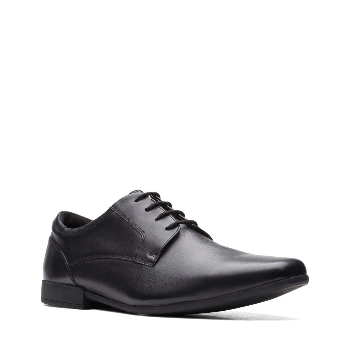 Clarks Sidton Lace Black Leather