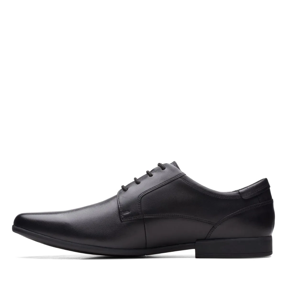 Clarks Sidton Lace Black Leather