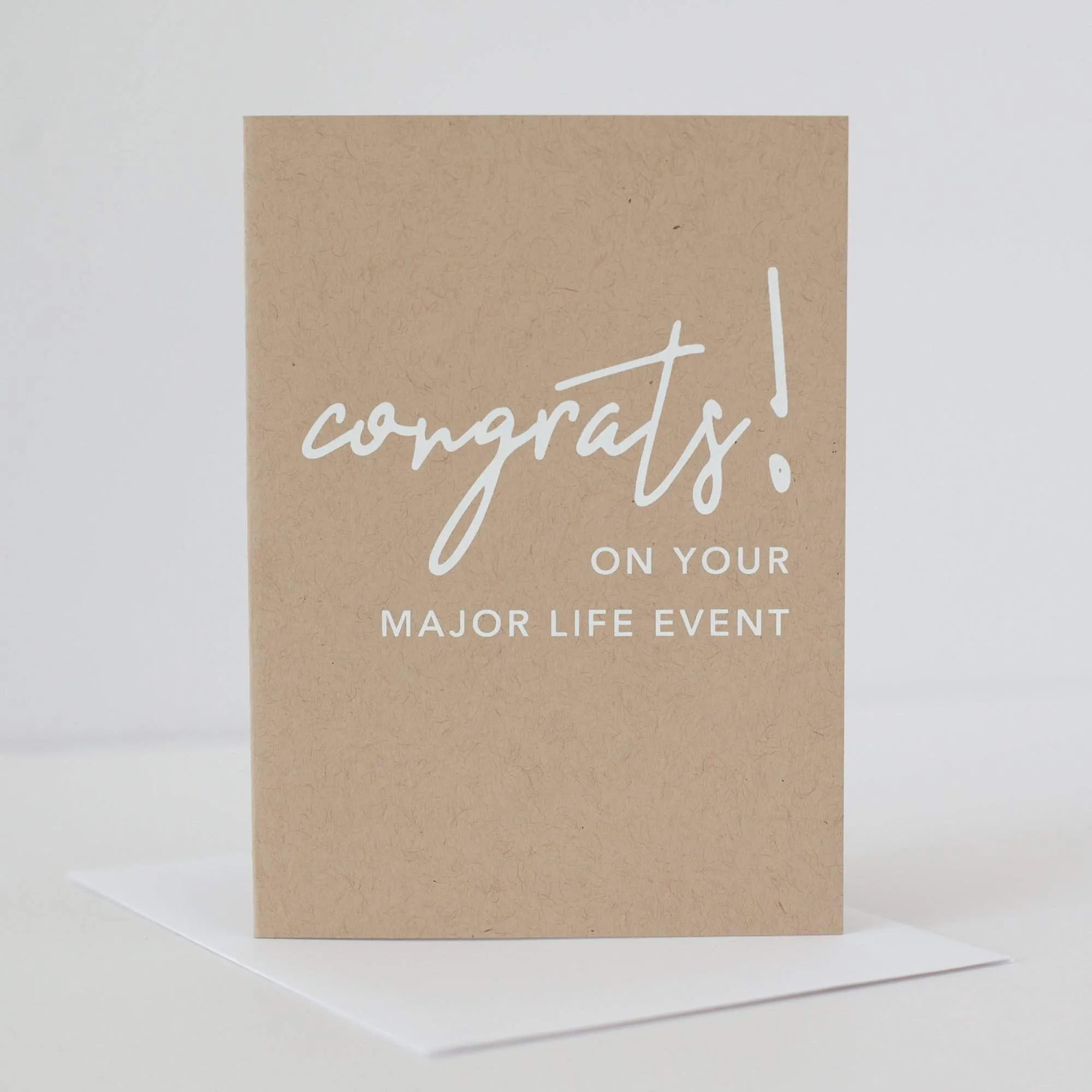 congratulations card, all-occasion greeting card, congrats on your major life event