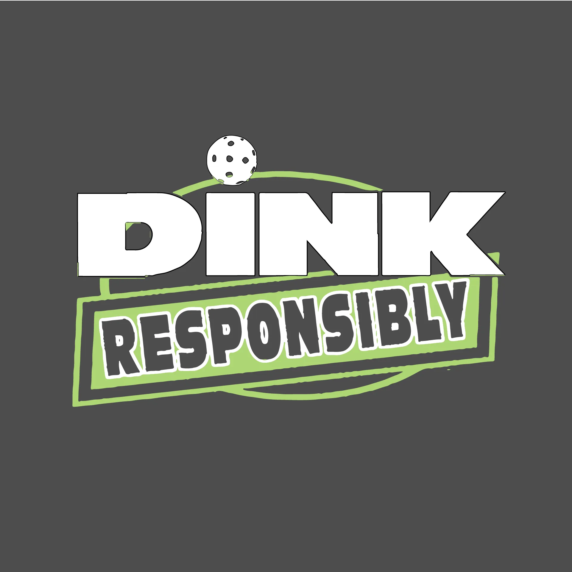 Dink Responsibly | Women's Short Sleeve V-Neck Pickleball Shirts | 100% Polyester