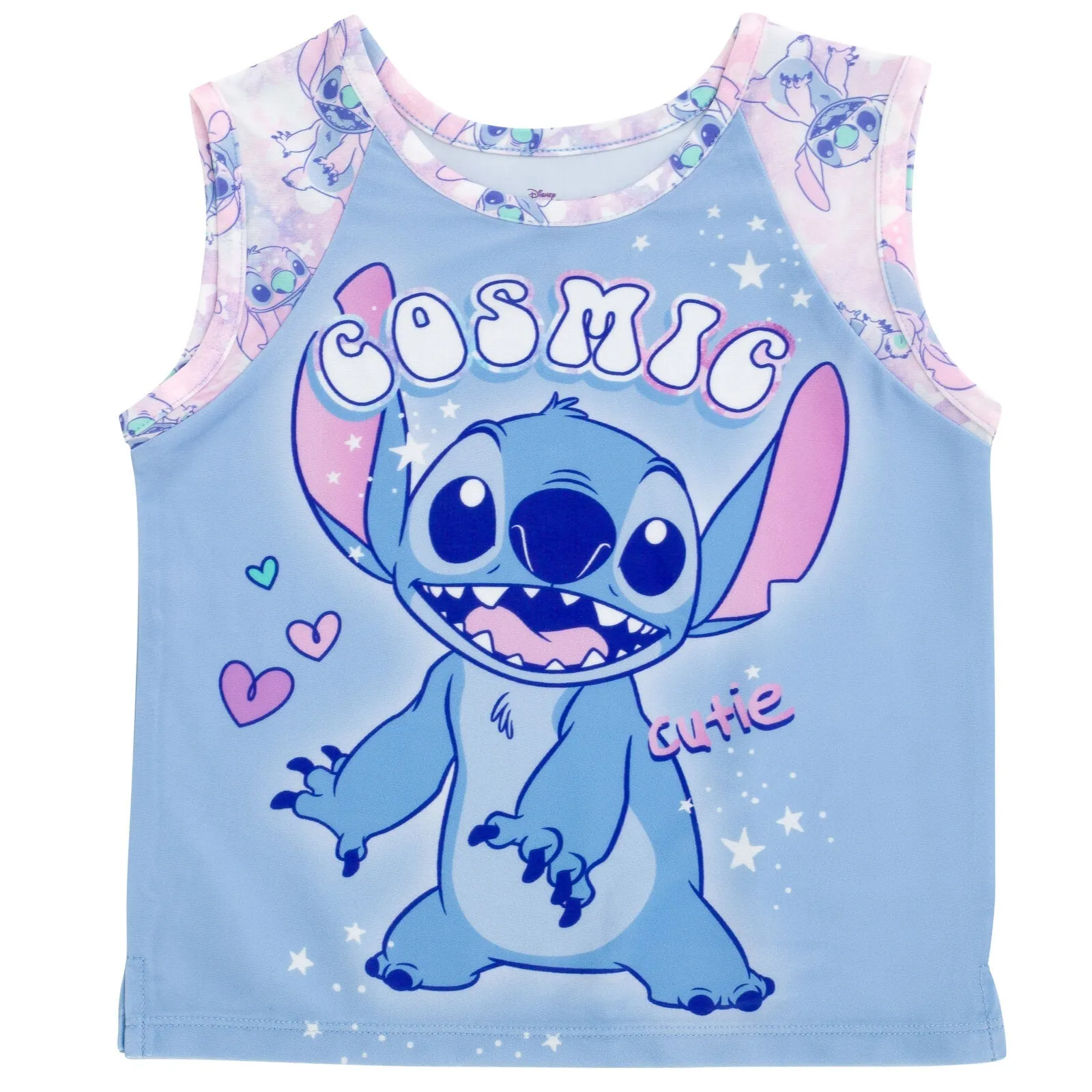 Disney Lilo & Stitch Stitch Tank Top and Pleated Skort Outfit Set