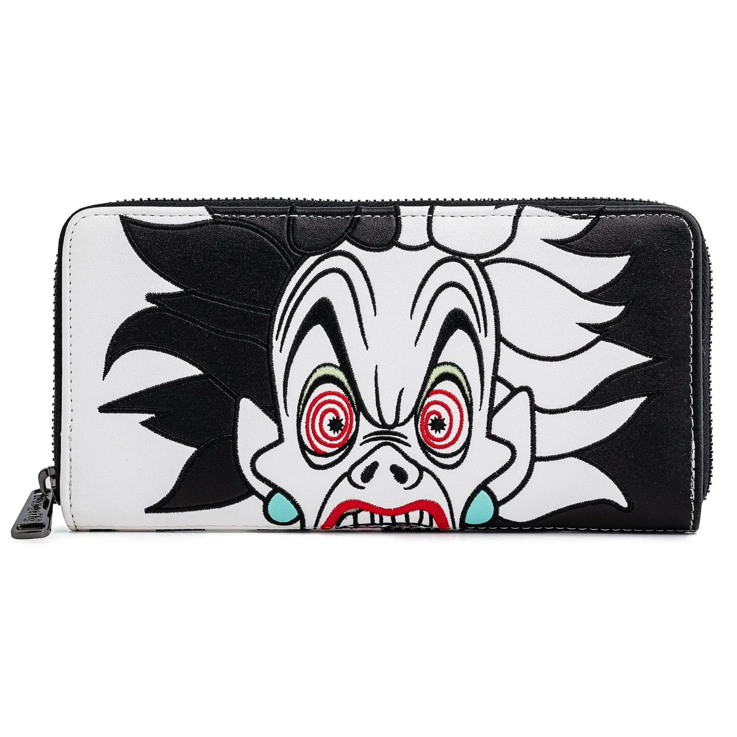 Disney Villains 101 Dalmatians Cruella de Vil Spots Cosplay Zip-Around Wallet