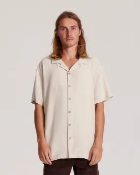 Ernie Resort Shirt | Oatmeal | Critical Slide