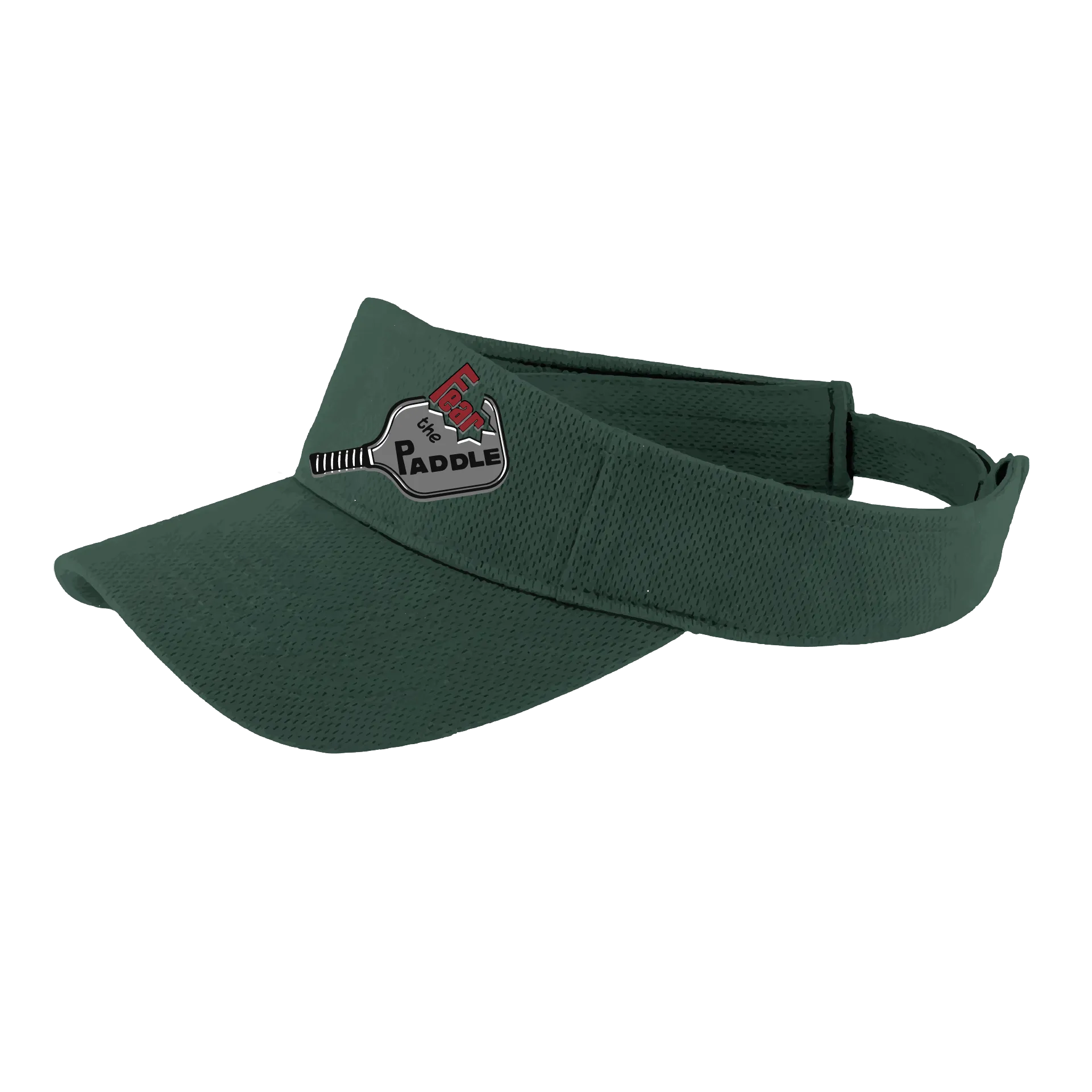 Fear The Paddle (Customizable) | Pickleball Visors | Moisture Wicking 100% Polyester