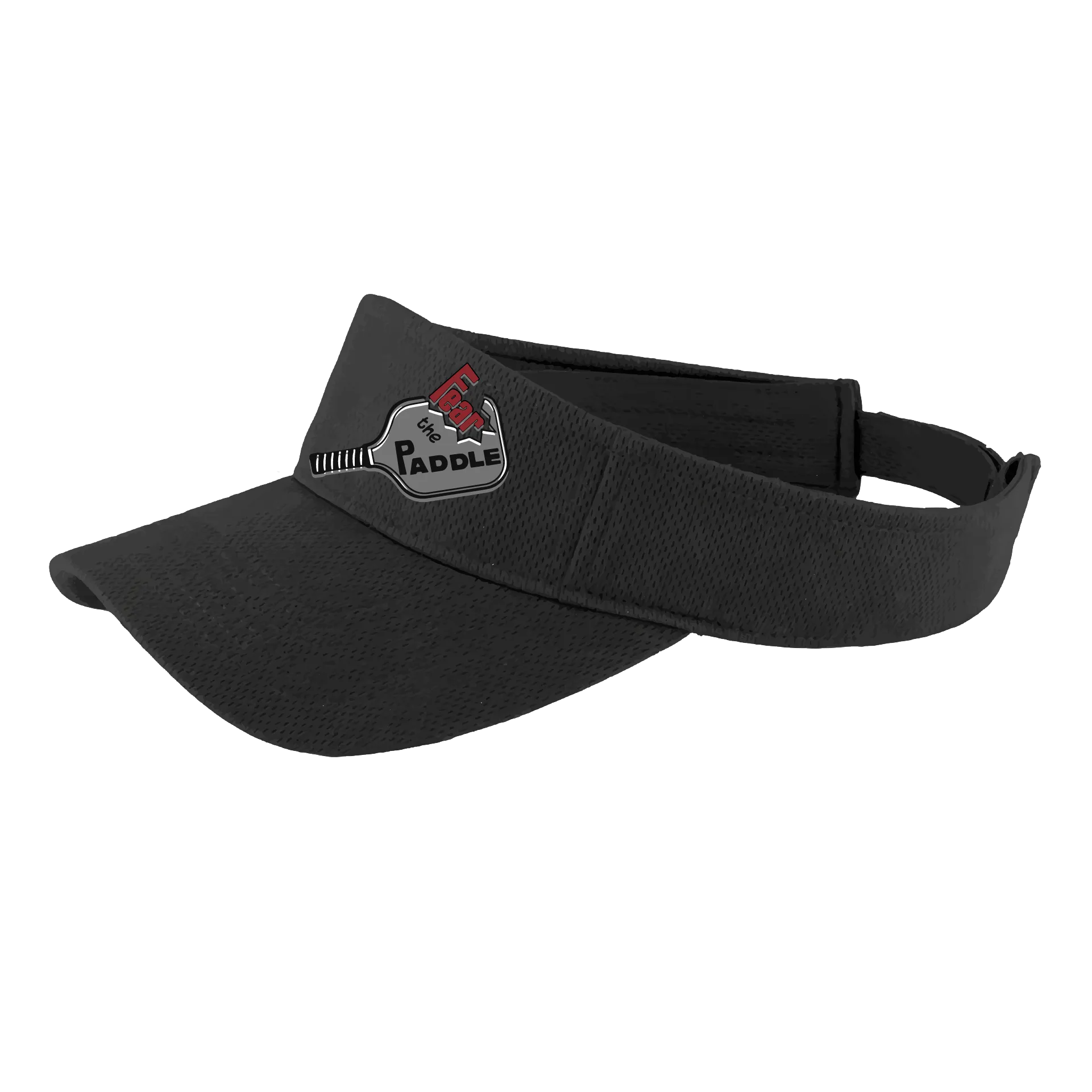 Fear The Paddle (Customizable) | Pickleball Visors | Moisture Wicking 100% Polyester