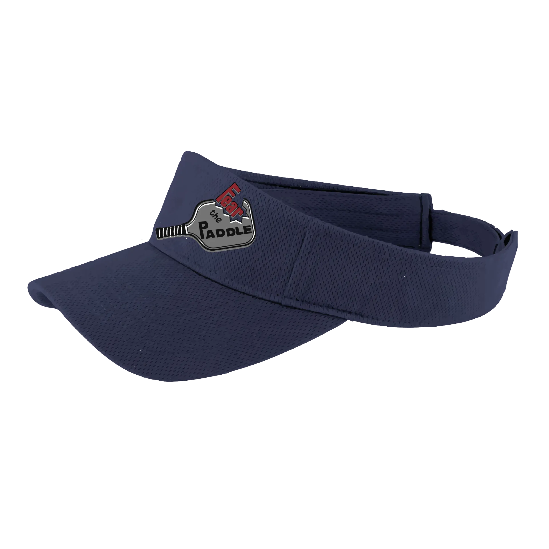 Fear The Paddle (Customizable) | Pickleball Visors | Moisture Wicking 100% Polyester