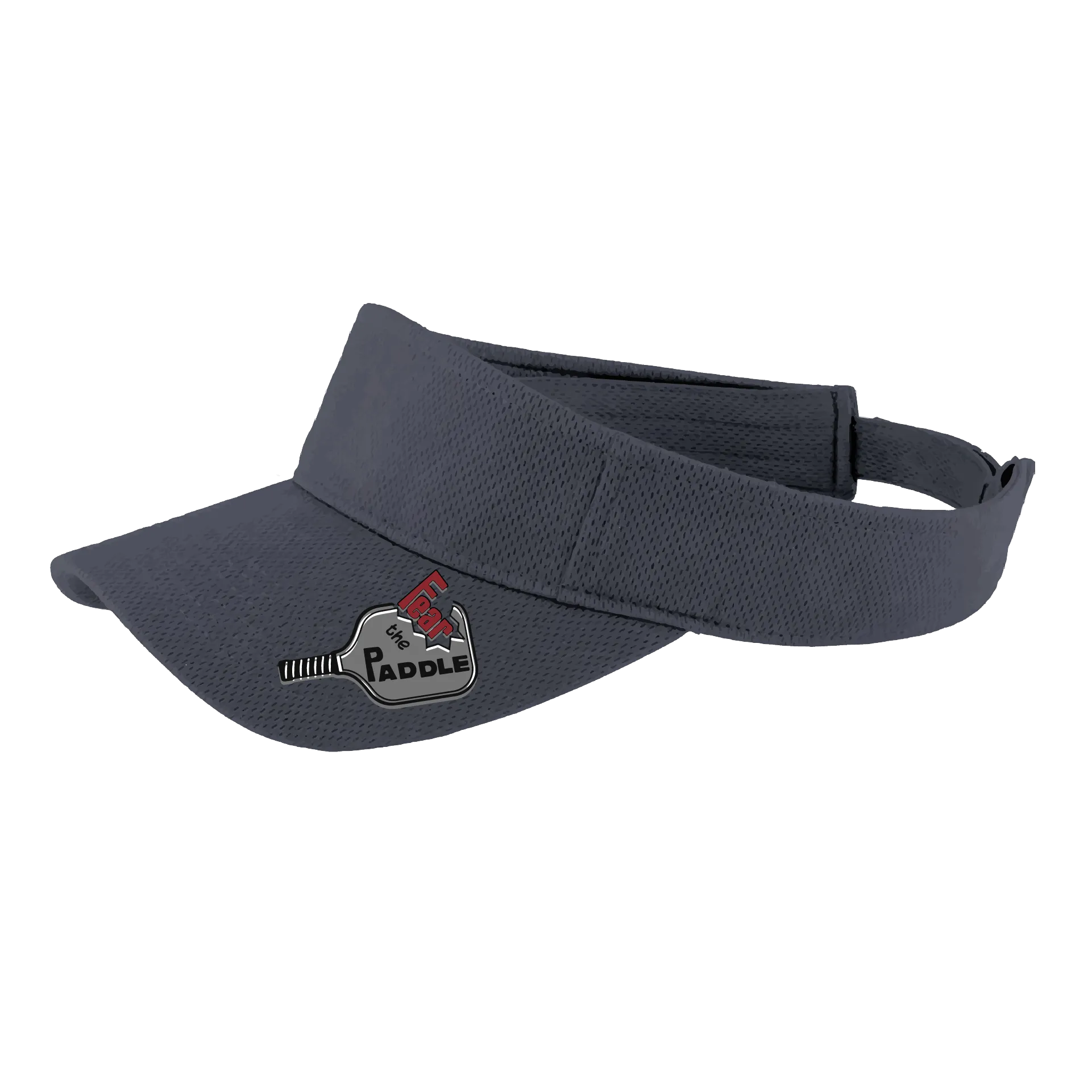 Fear The Paddle (Customizable) | Pickleball Visors | Moisture Wicking 100% Polyester