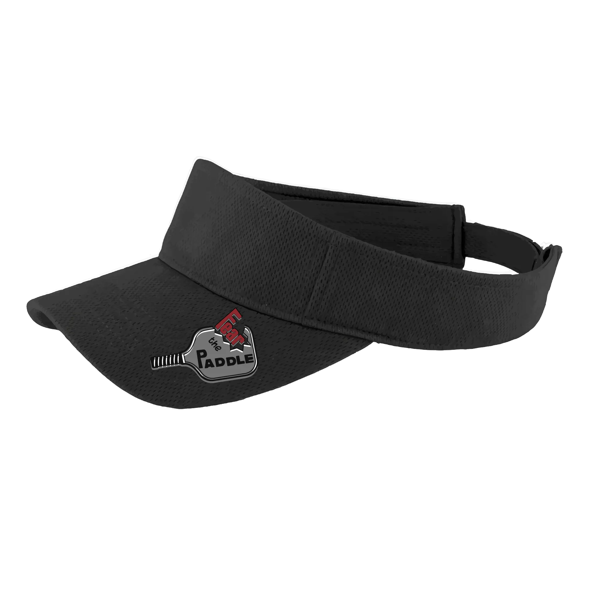 Fear The Paddle (Customizable) | Pickleball Visors | Moisture Wicking 100% Polyester