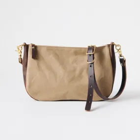 Field Tan Canvas Crossbody Bag