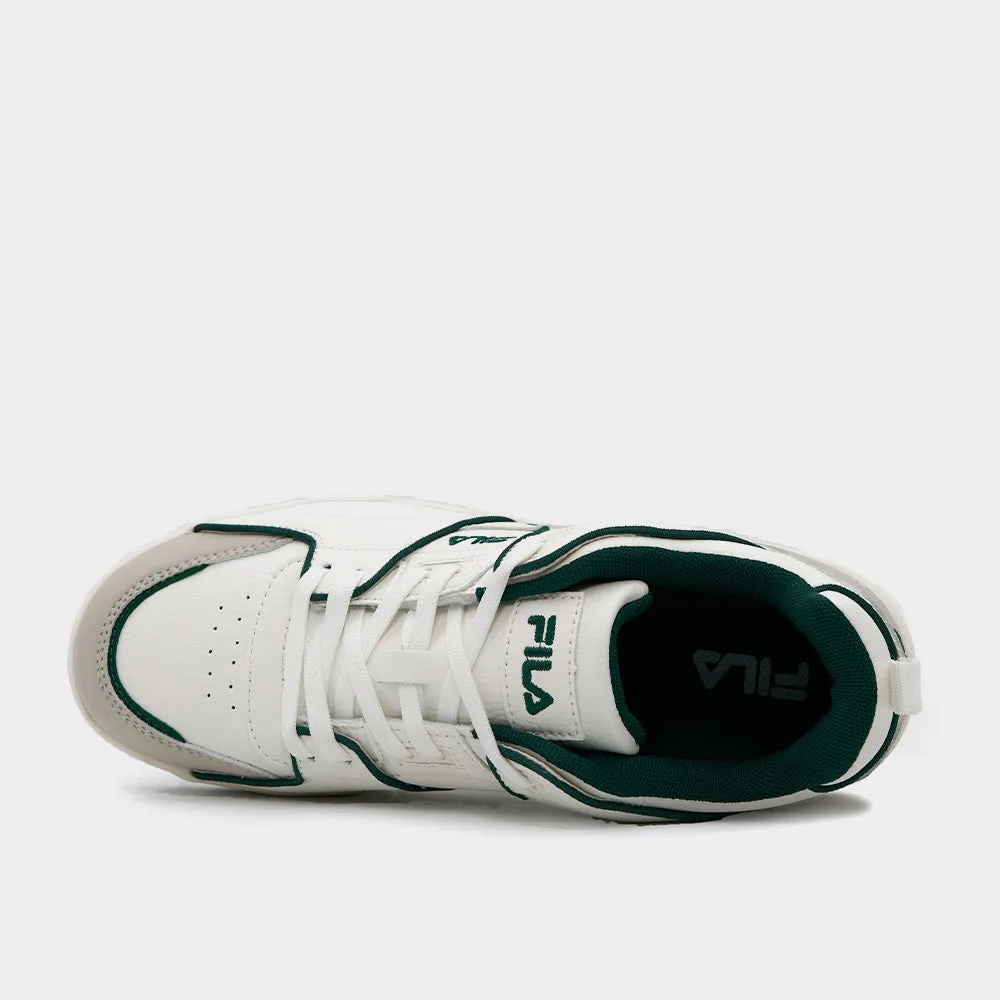 Fila Mens Landon Sneaker White/green _ 181558 _ White