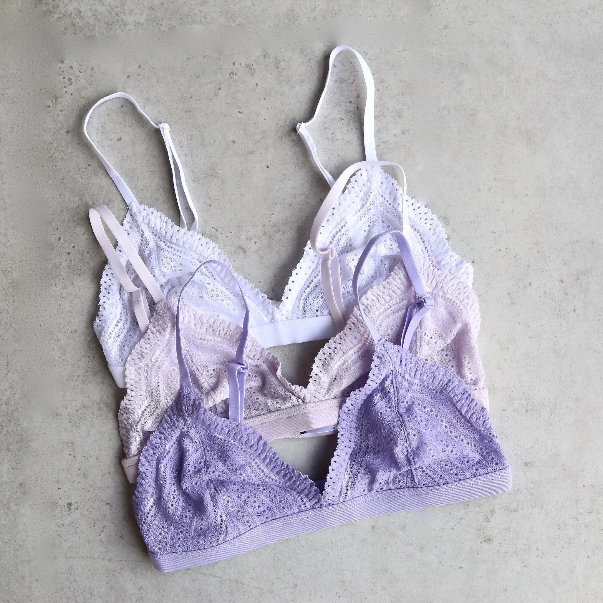 Final Sale - Cosabella - Dolce Soft Bra in Issus Purple