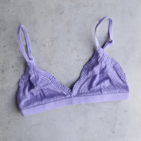 Final Sale - Cosabella - Dolce Soft Bra in Issus Purple