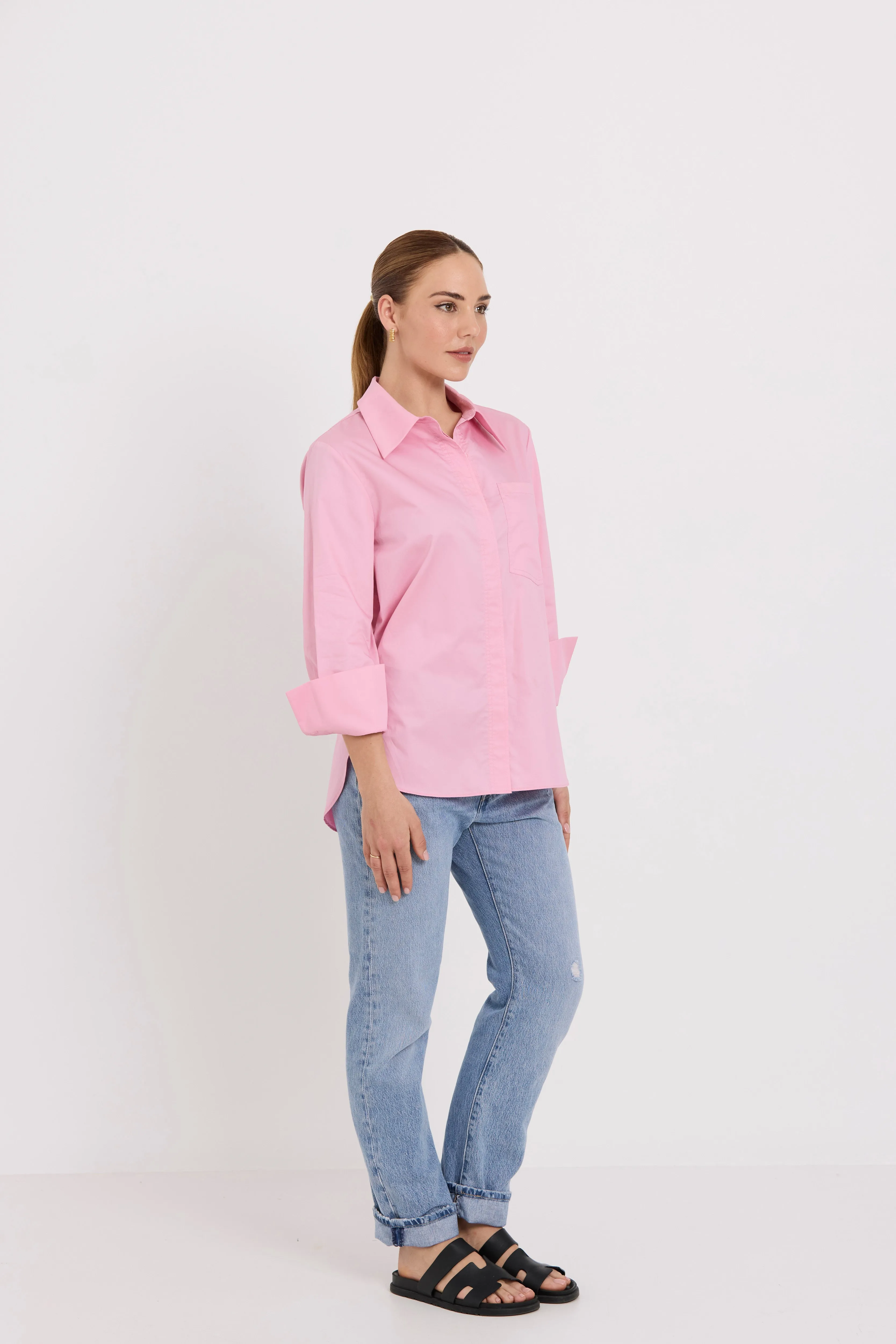 George Shirt | Rose Pink