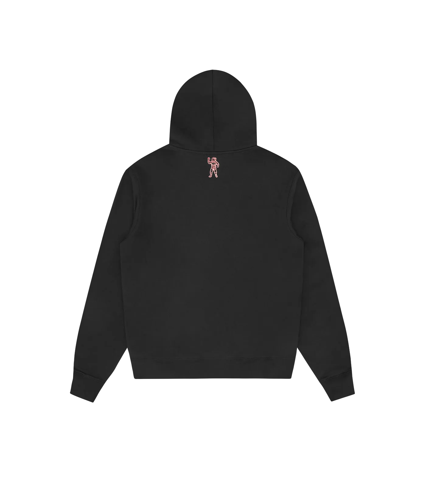 GLITTER ARCH LOGO POPOVER HOOD - BLACK/PINK