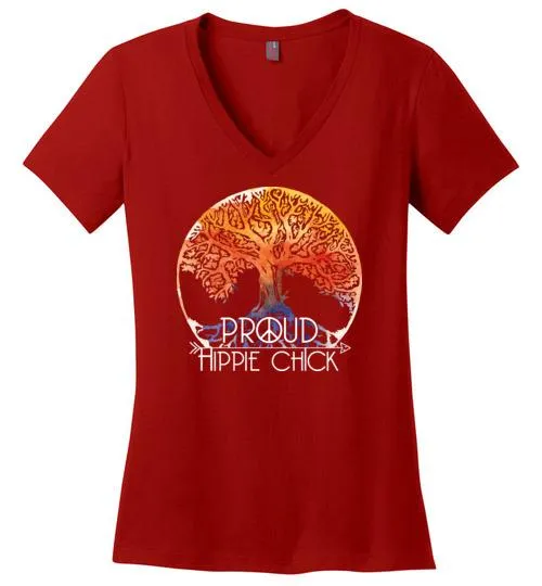 Hippie Chick V-neck