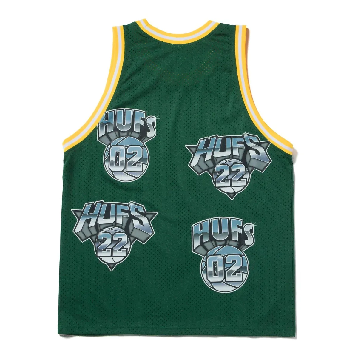 Huf Men Basketball Jersey Green KN00354-GRN