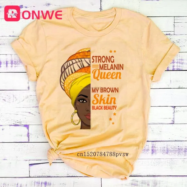 I Am A Strong Melanin Queen T-shirt