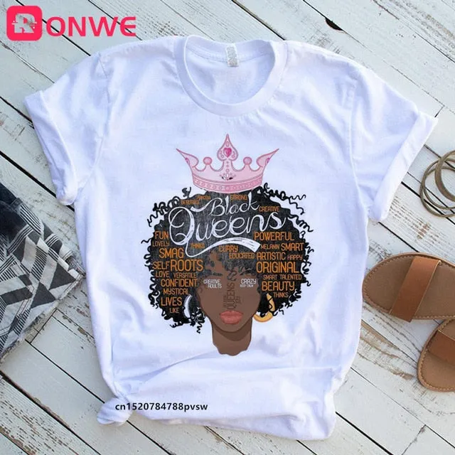 I Am A Strong Melanin Queen T-shirt