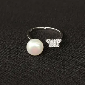 Imeora Fresh Water Pearl Adjustable Ring