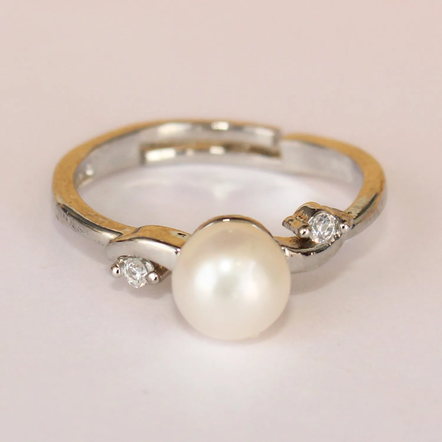 Imeora Real Pearl Adjustable Ring