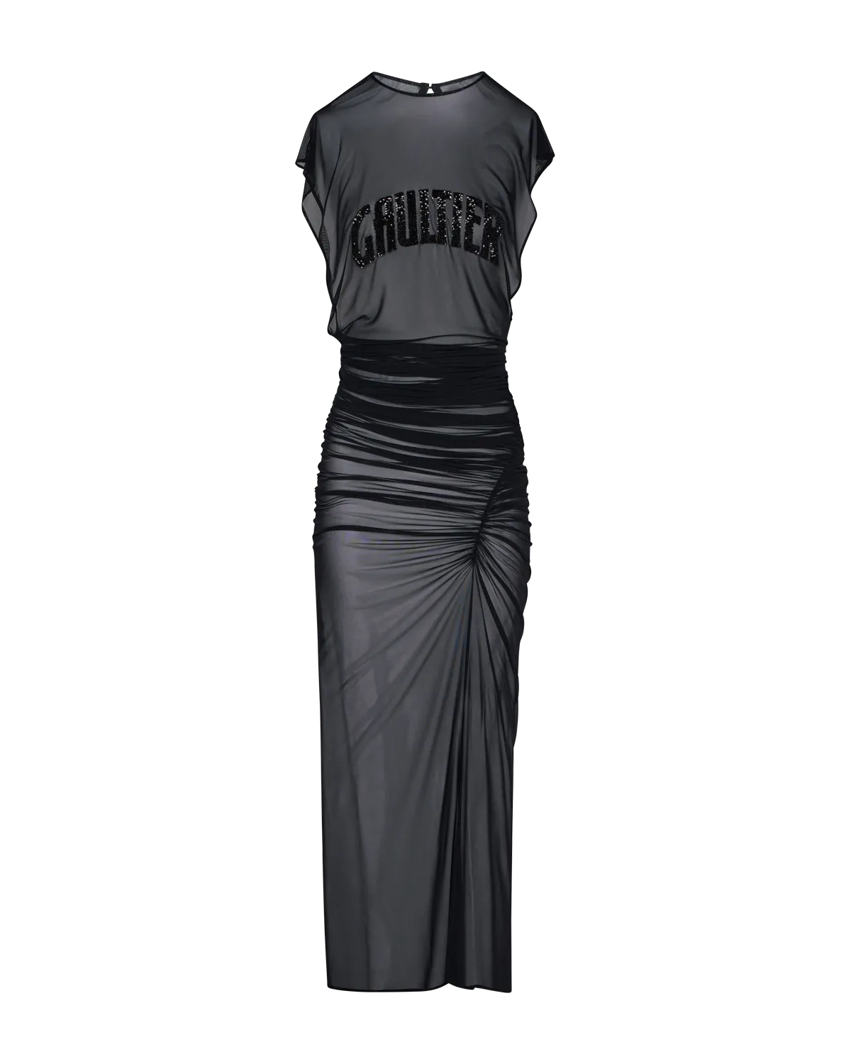 JEAN PAUL GAULTIER TRES - GAULTIER TULLE DRESS in BLACK