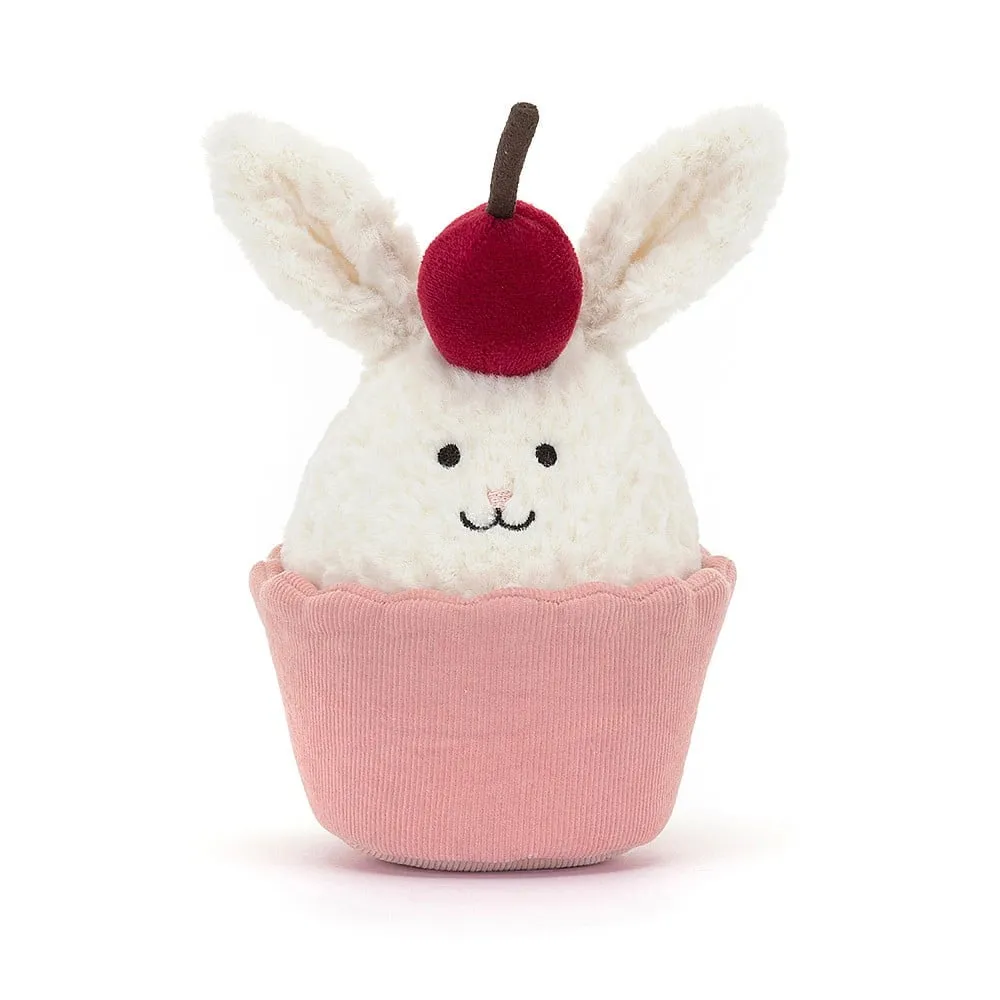 Jellycat Dainty Dessert Bunny Cupcake